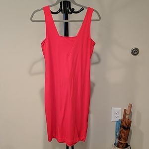 DKNY sporty red mini dress